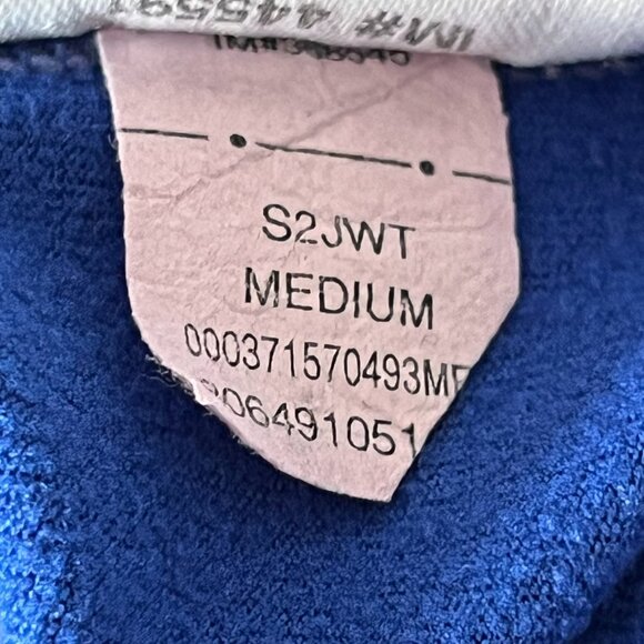 Nike Pro Combat Dri-Fit Shirt Men's Medium Blue Compression Mock Turtleneck L/S - Picture 12 of 13